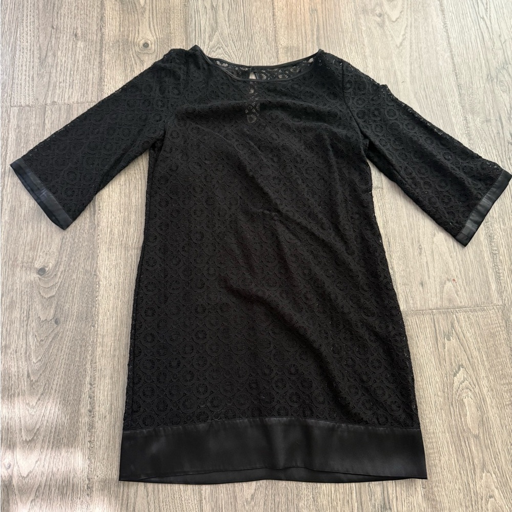 Elegant Black Lace Dress